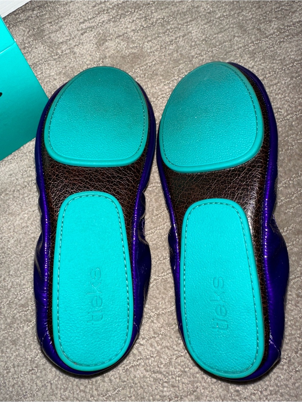 ๐ EEUC Tieks Purple Diamond (Worn Once) ๐ - Picture 3 of 10